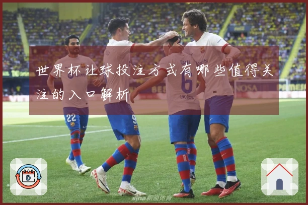 世界杯让球投注方式有哪些值得关注的入口解析